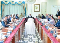 prime minister shehbaz sharif chairs a meeting to review the performance of the small and medium enterprises development authority smeda photo pmo