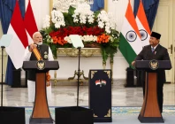 indian prime minister narendra modi speaks during a joint press conference with indonesian president prabowo subianto following their meeting at the merdeka palace in jakarta indonesia july 7 2026 photo reuters