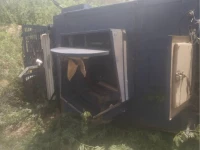 two police officers were killed and two others injured after a bomb targeted a police armoured vehicle in the tank district of khyber pakhtunkhwa photo express