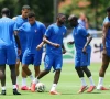soccer football   fifa world cup 2026   france training   southern methodist university dallas texas us   july 13 2026 france s william saliba kylian mbappe ousmane dembele ngolo kante and aurelien tchouameni during training photo reuters