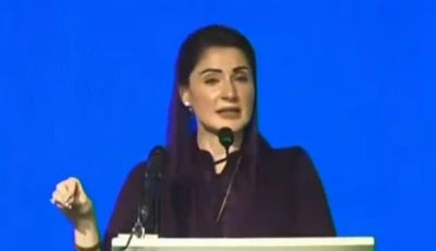 punjab chief minister maryam nawaz speaking at the inauguration of the nawaz sharif school of eminence in arifwala screengrab