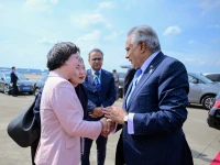 deputy prime minister and foreign minister ishaq dar along with the pakistani delegation concluded his two day visit to shanghai on friday photo fo