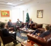 finance minister muhammad aurangzeb met with a delegation of honeywell technologies led by its vice president and general manager barry glickman in washington dc photo x