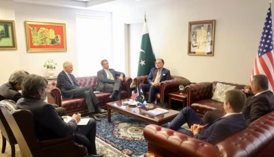 finance minister muhammad aurangzeb met with a delegation of honeywell technologies led by its vice president and general manager barry glickman in washington dc photo x