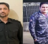 the martyred assistant sub inspector asi of the kohat excise office sajjad ul islam and sepoy jawad ahmed of peshawar collectorate of customs enforcement photo express