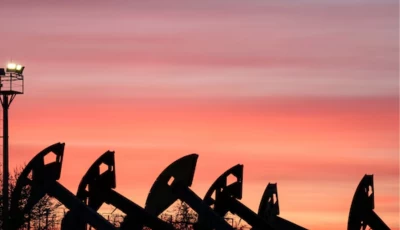 sunset clouds glow over pump jacks at the airankol oil field operated by caspiy neft in the atyrau region kazakhstan april 21 2026 photo reuters