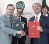 economic affairs secretary muhammad hameer karim and japanese ambassador akamatsu shuichi sign the record of discussions screengrab
