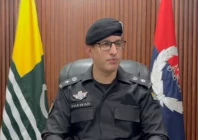 azad jammu and kashmir ajk police spokesperson senior superintendent of police ssp khawar ali shaukat speaking at a press conference screengrab azad jammu and kashmir ajk police spokesperson senior superintendent of police ssp khawar ali shaukat speaking at a press conference screengrab