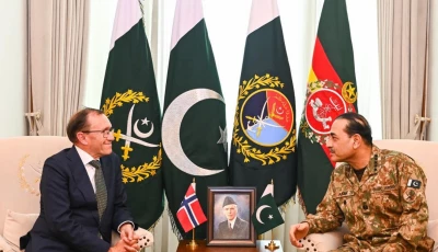 norwegian foreign minister espen barth eide holds meeting with chief of defence forces and chief of army staff field marshal asim munir at ghq photo ispr norwegian foreign minister espen barth eide holds meeting with chief of defence forces and chief of army staff field marshal asim munir at ghq photo ispr