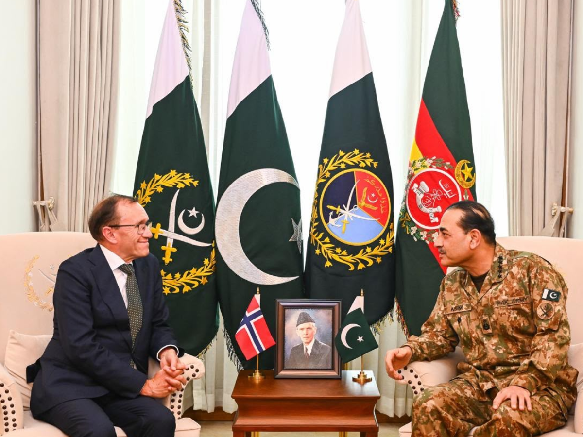 Norway FM Commends Pakistan Peace Efforts in High-Level Visit