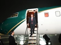 syrian foreign minister asaad hassan al shaibani received by pakistani officials upon his arrival in islamabad photo fo
