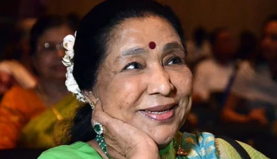 photo asha bhosle gulfnews