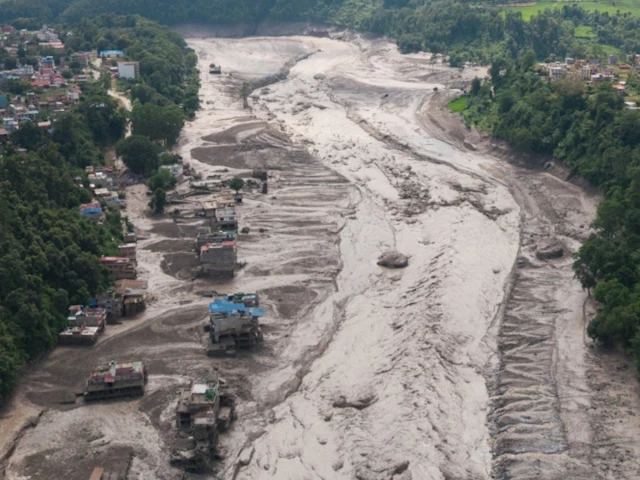 a drone view shows mud covering properties at trishuli in nuwakot district nepal august 26 2026 photo reuters a drone view shows mud covering properties at trishuli in nuwakot district nepal august 26 2026 photo reuters