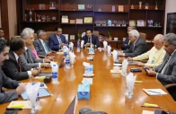 federal minister for petroleum ali pervaiz malik meets the management of pakistan s five oil refineries in karachi to review progress on the brownfield refinery upgradation policy and the country s energy security photo ministry of petroleum