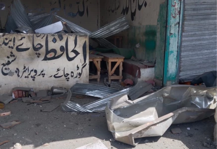 one killed eight injured in ied blast in upper south waziristan s makeen bazaar