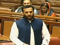 health minister mustafa kamal speaking in the senate screengrab health minister mustafa kamal speaking in the senate screengrab
