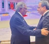 deputy prime minister and foreign minister ishaq dar meets iranian foreign minister seyyed abbas araghchi on the sidelines of the sco council of heads of state meeting in bishkek on tuesday photo fo