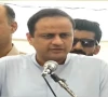 karachi mayor murtaza wahab speaks during a press conference in karachi screengrab