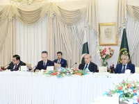 prime minister shehbaz sharif hosts a breakfast in honour of asian development bank vice president yingming yang in islamabad photo pmo