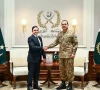 chief of army staff and chief of defence forces field marshal syed asim munir meets with andrew fox founder and ceo of powerus a u s  based company specialising in defence and critical infrastructure solutions at general headquarters ghq in rawalpindi pakistan september 16 2026 photo ispr