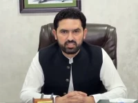 k p chief minister sohail afridi addresses the public in a video message screengrab k p chief minister sohail afridi addresses the public in a video message screengrab