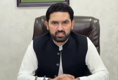 k p chief minister sohail afridi addresses the public in a video message screengrab