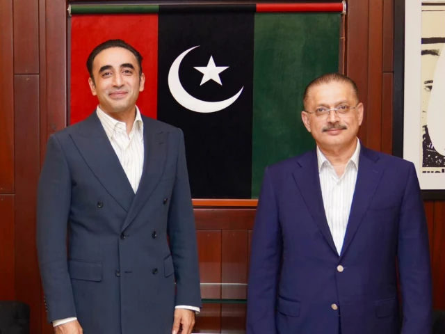 sindh senior minister sharjeel inam memon meets ppp chairman bilawal bhutto zardari at bilawal house photo handout sindh senior minister sharjeel inam memon meets ppp chairman bilawal bhutto zardari at bilawal house photo handout
