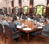 sindh chief minister syed murad ali shah chairs a cabinet meeting at the cm house in karachi photo x