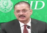 sindh senior minister sharjeel inam memon addresses a press conference in karachi screengrab