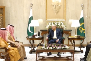 president zardari receives credentials of french saudi ambassadors designate