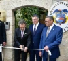 colombian foreign minister omar bula cuts a ribbon as israeli foreign minister gideon saar stands by during the opening of colombia s embassy in jerusalem october 14 2026 photo reuters