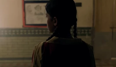 a screengrab from the trailer of ghost school