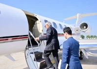 deputy prime minister and foreign minsiter ishaq dar departs for dushanbe to lead pakistan s delegation at sco meeting photo foreignoffice x