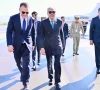 deputy prime minister and foreign minister ishaq dar arrives in dushanbe tajikistan on monday to lead pakistan s delegation to the shanghai cooperation organisation council of heads of government meeting photo foreignoffice x