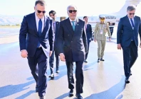 deputy prime minister and foreign minister ishaq dar arrives in dushanbe tajikistan on monday to lead pakistan s delegation to the shanghai cooperation organisation council of heads of government meeting photo foreignoffice x