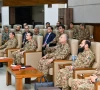 chief of army staff and chief of defence forces field marshal asim munir visits corps headquarters in peshawar on friday photo ispr