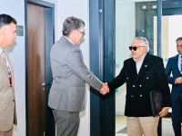 deputy prime minister and foreign minister ishaq dar arrives in istanbul t rkiye on october 23 2026 to attend the r4 and r4 ministerial meetings photo foreignoffice x