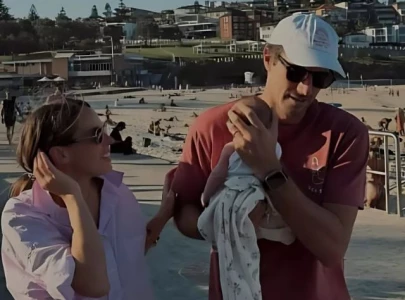 pat cummins wife becky welcome baby girl share photo pat cummins wife becky welcome baby girl share photo