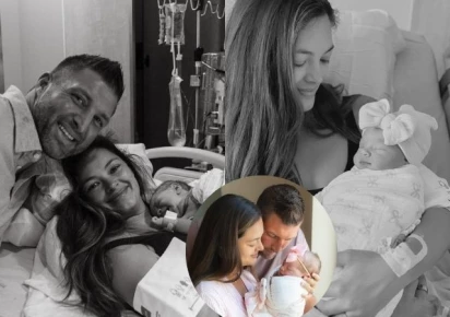 Former NFL star Tim Tebow and wife Demi-Leigh welcome their first child