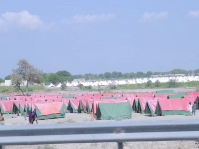 Floodwaters swallow roads, villages, and livelihoods across Punjab. Photo: Express