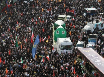 iran holds state funeral for top brass slain in war with israel iran holds state funeral for top brass slain in war with israel