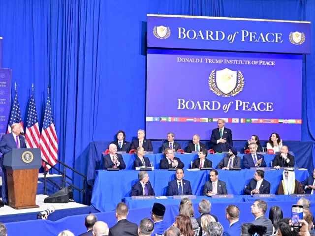 PM Shehbaz meets global leaders at ‘Board of Peace’ summit in Washington PM Shehbaz meets global leaders at ‘Board of Peace’ summit in Washington