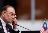 malaysia s prime minister anwar ibrahim at a summit in kuala lumpur malaysia october 26 2025 source reuters