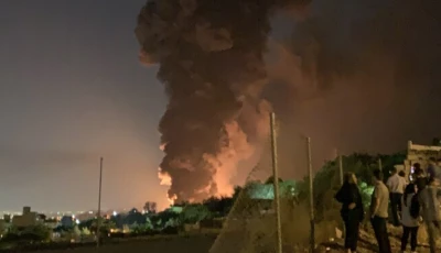 smoke rising from a us military strike near bandar abbas in southern iran photo anadolu agency