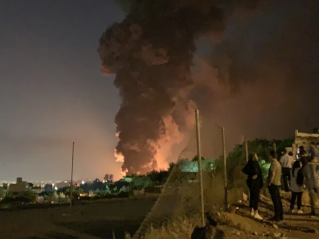 smoke rising from a us military strike near bandar abbas in southern iran photo anadolu agency smoke rising from a us military strike near bandar abbas in southern iran photo anadolu agency