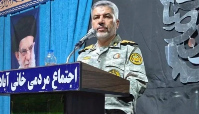 brigadier general mohammad akraminia spokesperson for the iranian army photo press tv breaking on x