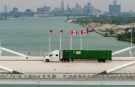 a drone view shows a vehicle crossing the 4 7 billion gordie howe international bridge connecting windsor ontario and detroit michigan the day after it opened in windsor ontario canada july 28 2026 photo reuters a drone view shows a vehicle crossing the 4 7 billion gordie howe international bridge connecting windsor ontario and detroit michigan the day after it opened in windsor ontario canada july 28 2026 photo reuters