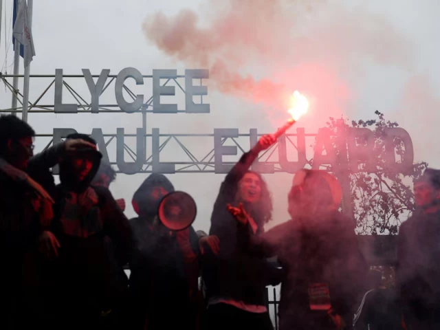High school students in Paris' deprived suburbs spark national protest movement