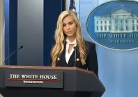 white house press secretary katie zacharia photo anadolu agency