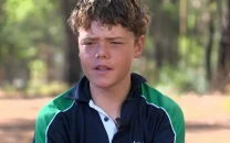 australian teen hero swims miles through rough seas to save family